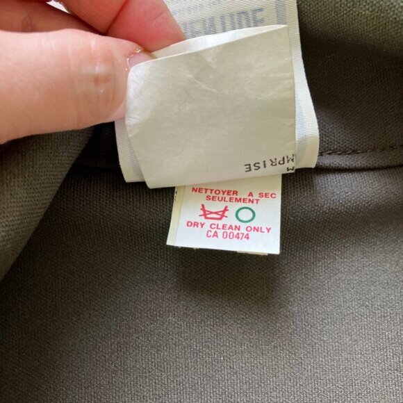 Laurentide Cross Country Ski Suit 2 pc Jacket  Knickers Cropped Pants Vintage - Picture 15 of 15